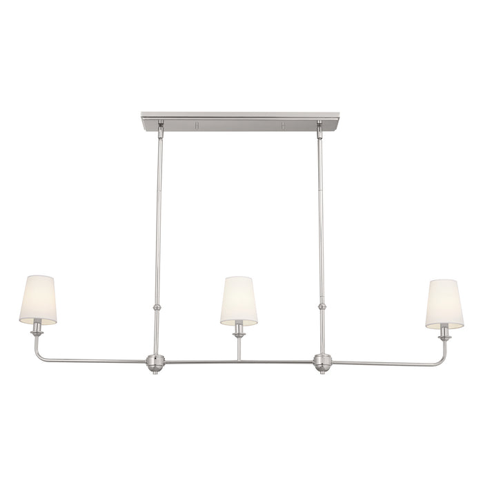 Kichler 4.5 Inch Three Light Linear Chandelier