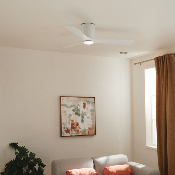 Kichler 54 Inch Ceiling Fan with 4 Inch LED Platform