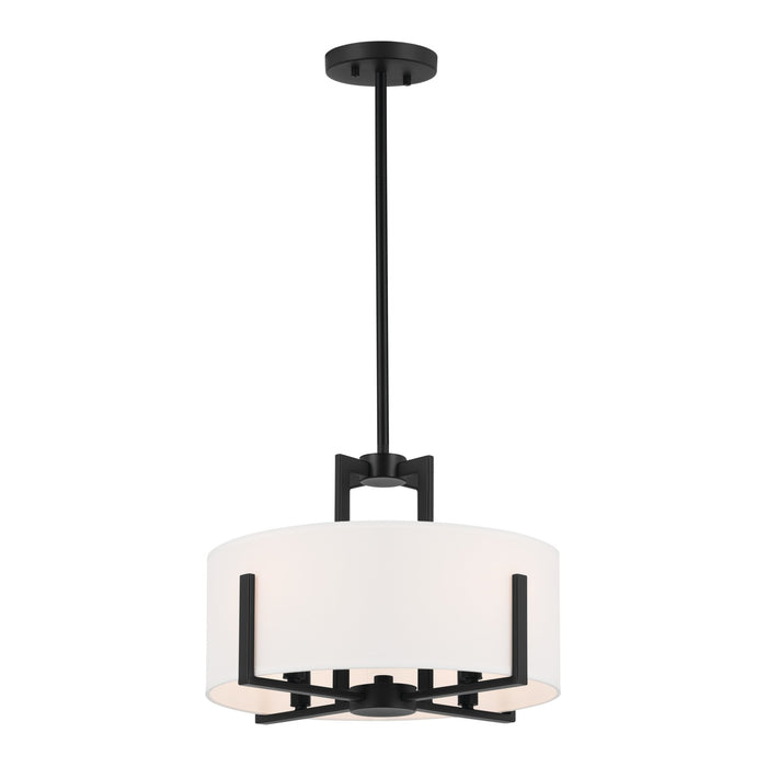 Kichler 15.5 Inch Four Light Semi Flush Mount