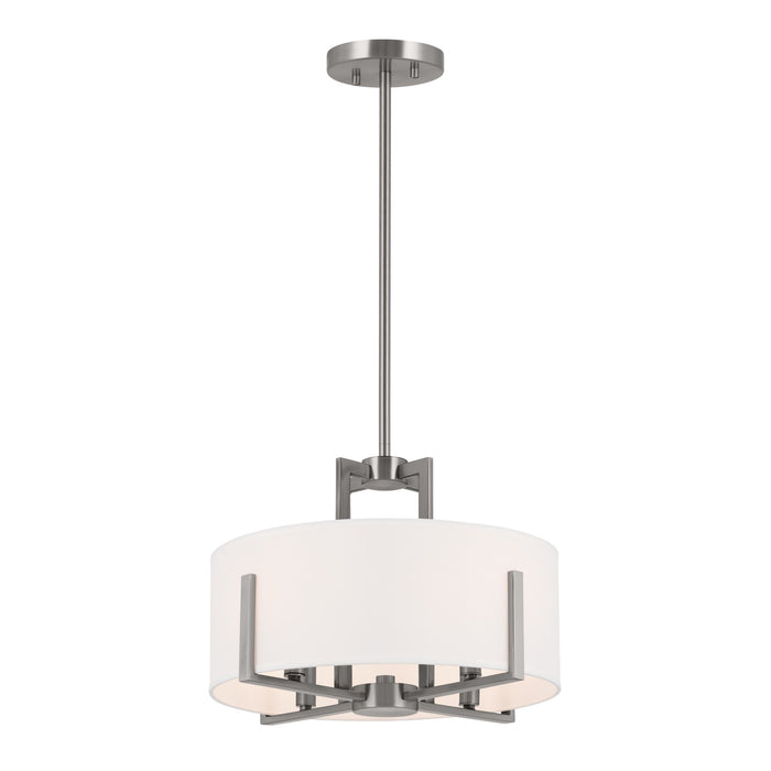 Kichler 15.5 Inch Four Light Semi Flush Mount