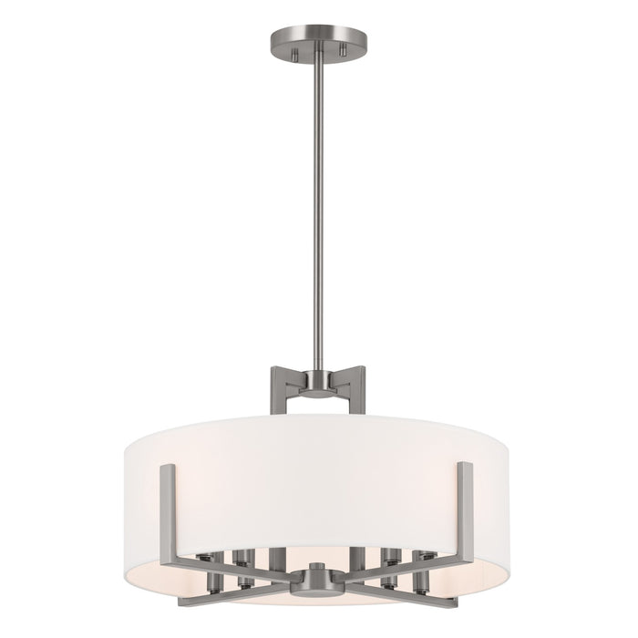 Kichler 20 Inch Eight Light Semi Flush Mount