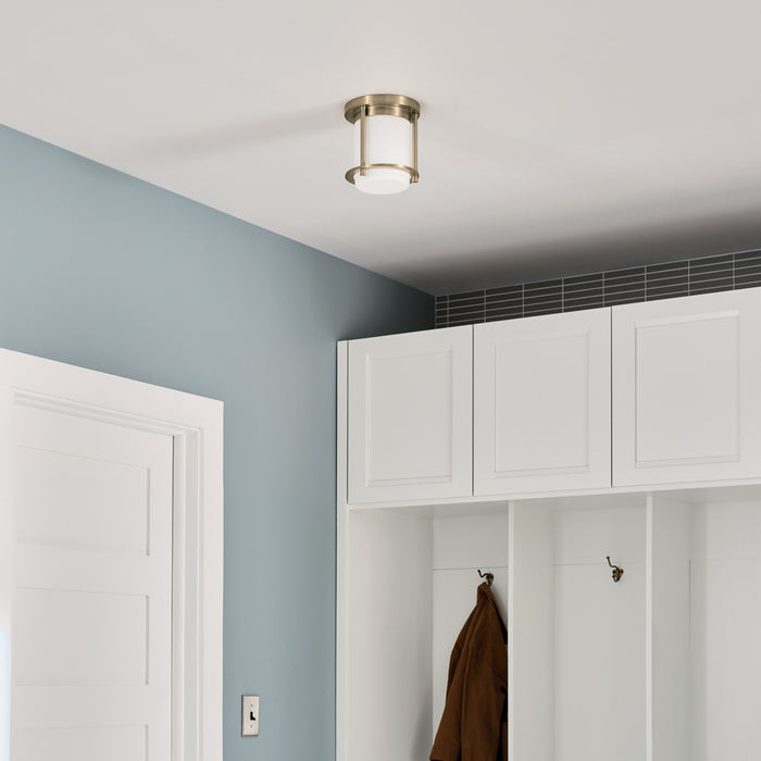 Kichler 7.25 Inch One Light Flush Mount