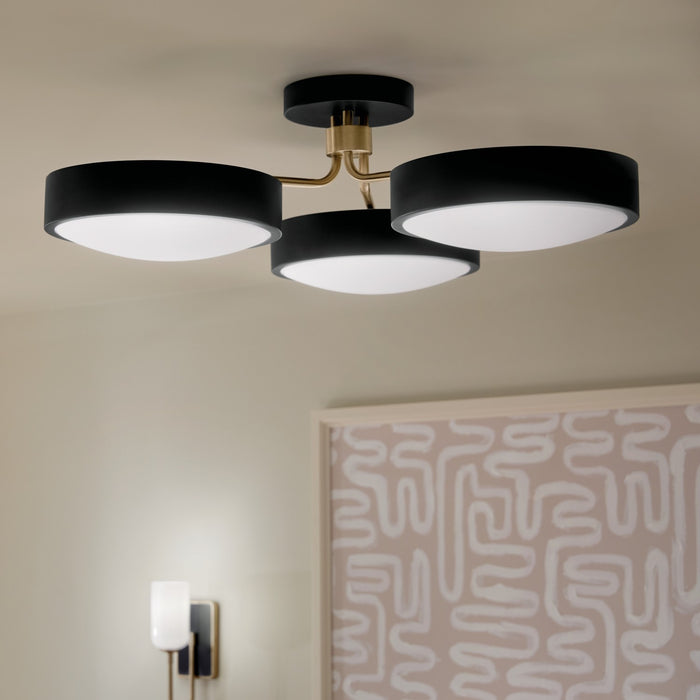 Kichler 40 Inch LED Semi Flush Mount