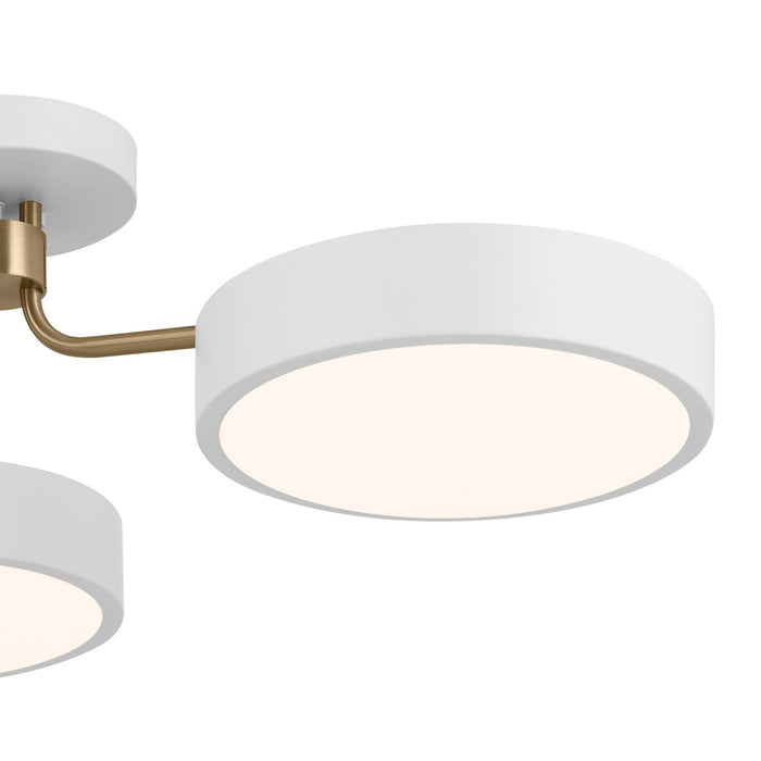 Kichler 40 Inch LED Semi Flush Mount