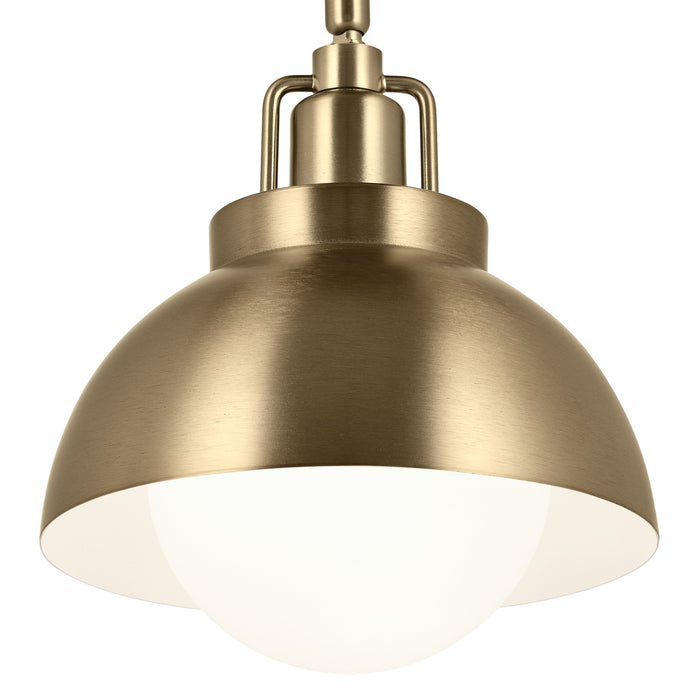 Kichler 8 Inch One Light Semi Flush Mount