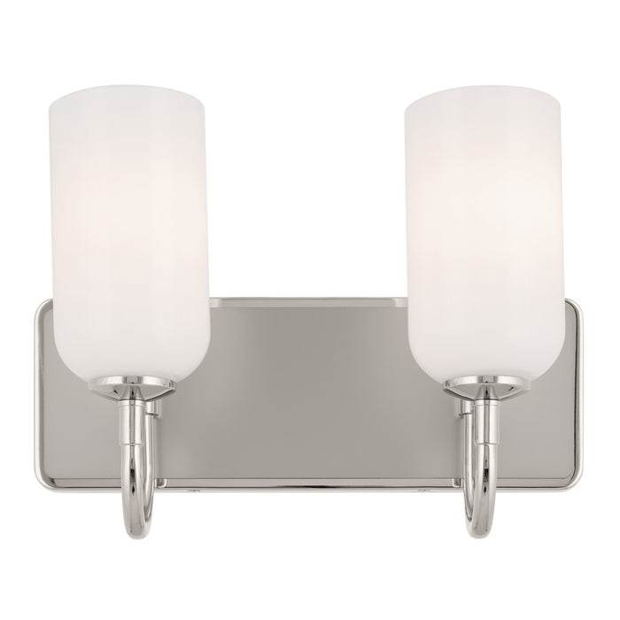 Kichler 14.25 Inch 2 Light Bathroom Vanity Lighting