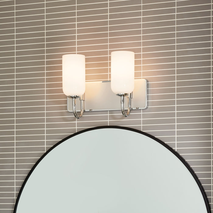 Kichler 14.25 Inch 2 Light Bathroom Vanity Lighting