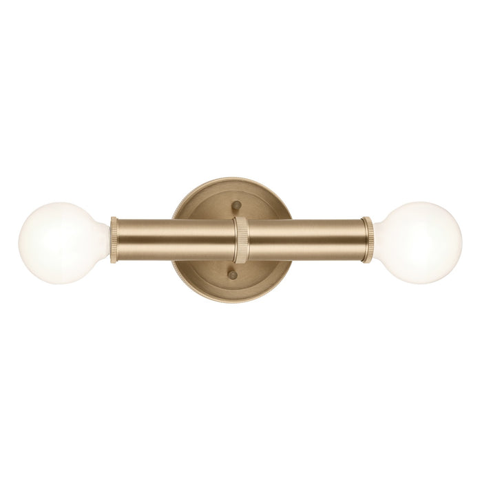 Kichler 5 Inch Two Light Wall Sconce Mount Horizontally or Vertically