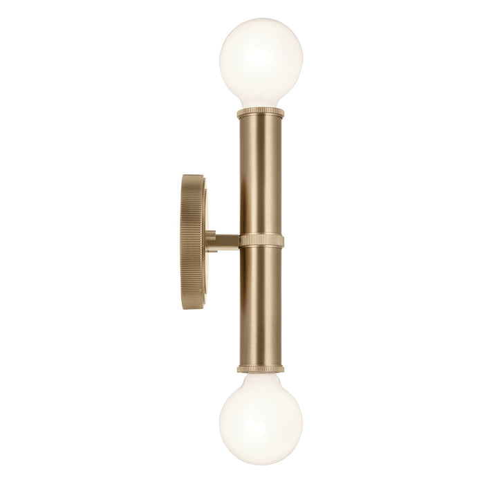 Kichler 5 Inch Two Light Wall Sconce Mount Horizontally or Vertically