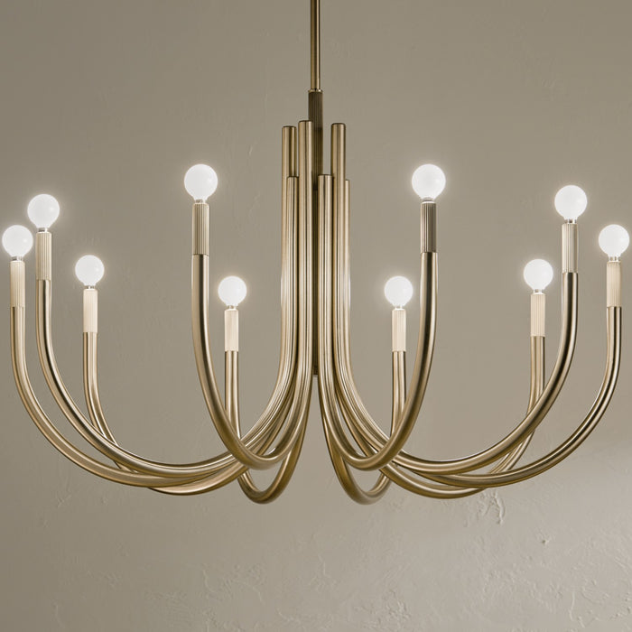 Kichler 40.25 Inch Ten Light Chandelier