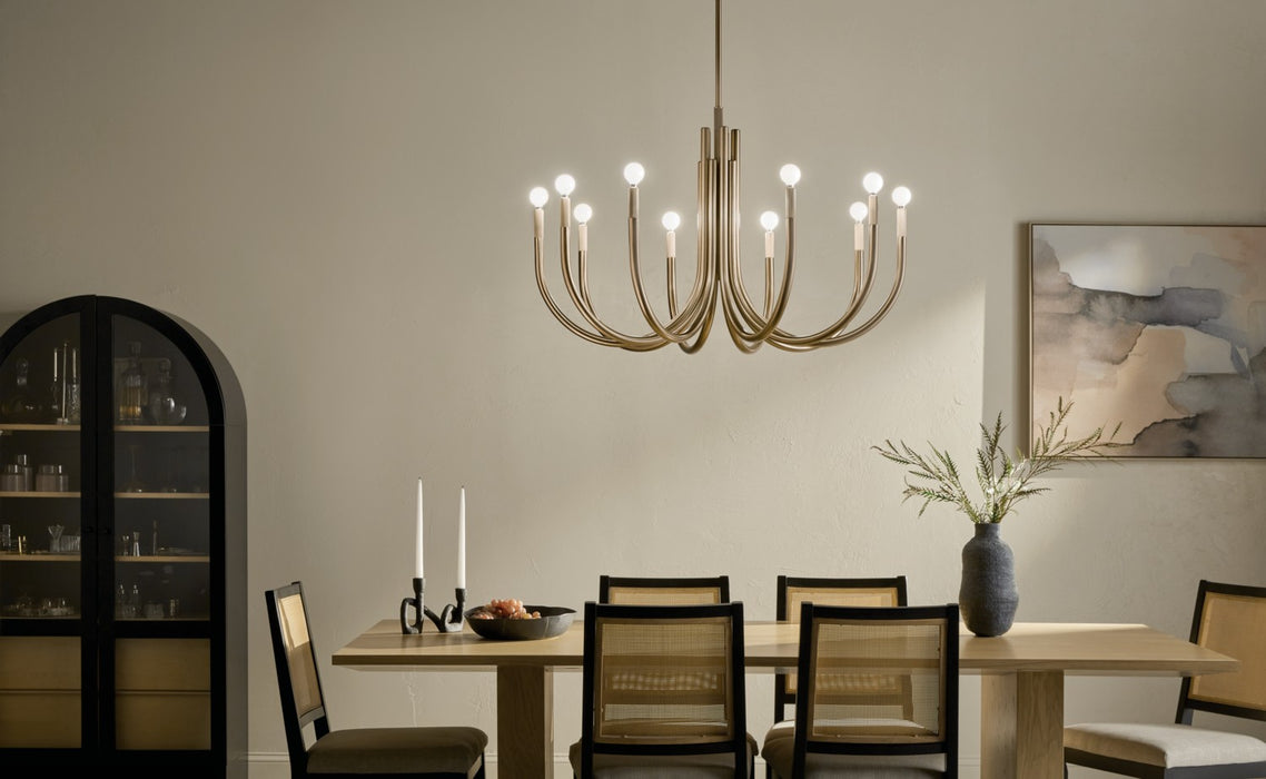 Kichler 40.25 Inch Ten Light Chandelier