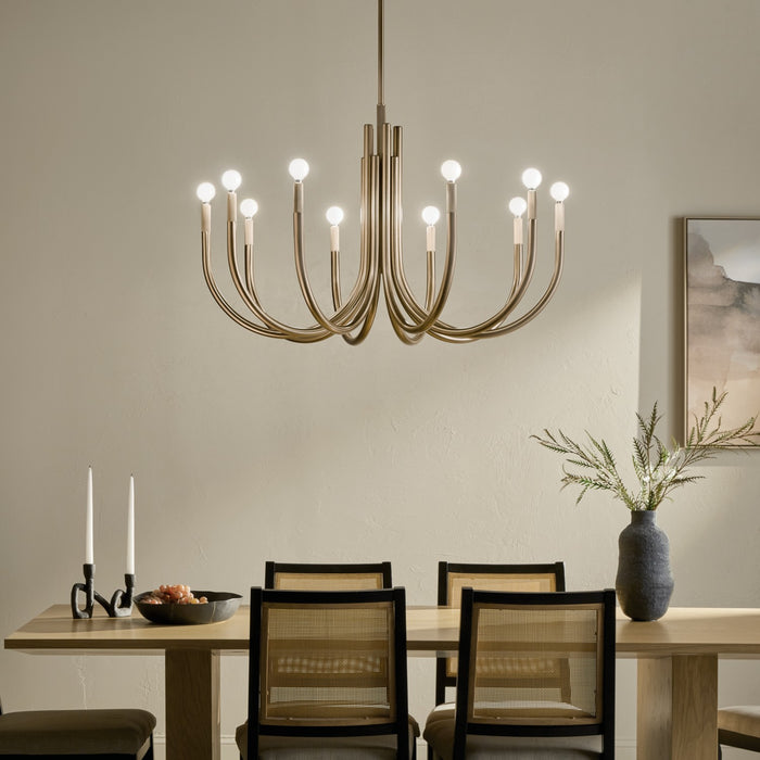 Kichler 40.25 Inch Ten Light Chandelier