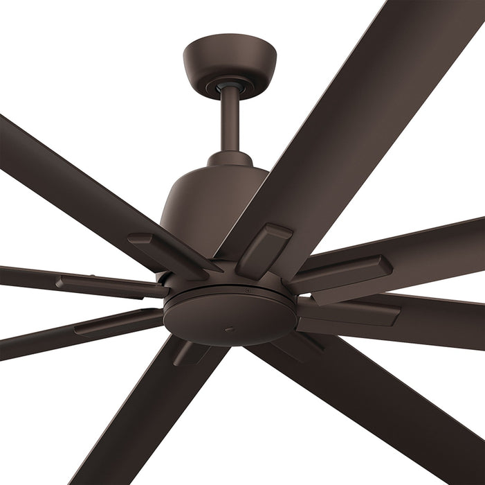 Kichler 75 Inch Ceiling Fan with Steel Body and Aluminum Blades