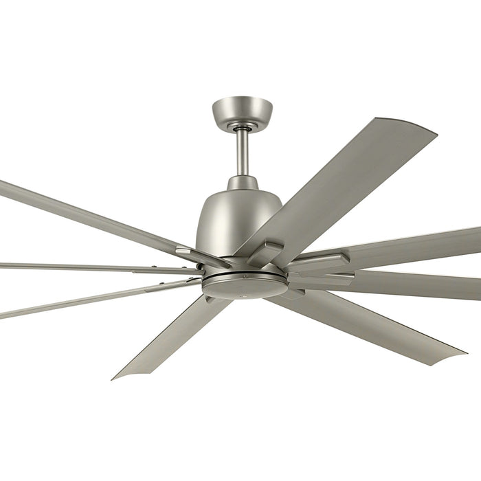 Kichler 84 Inch Ceiling Fan with Steel Body and Aluminum Blades