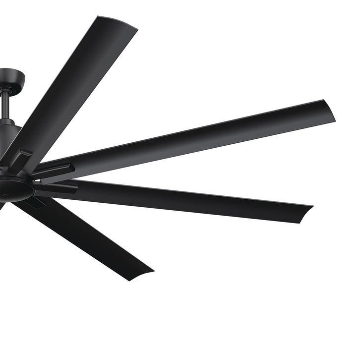 Kichler 84 Inch Ceiling Fan with Steel Body and Aluminum Blades