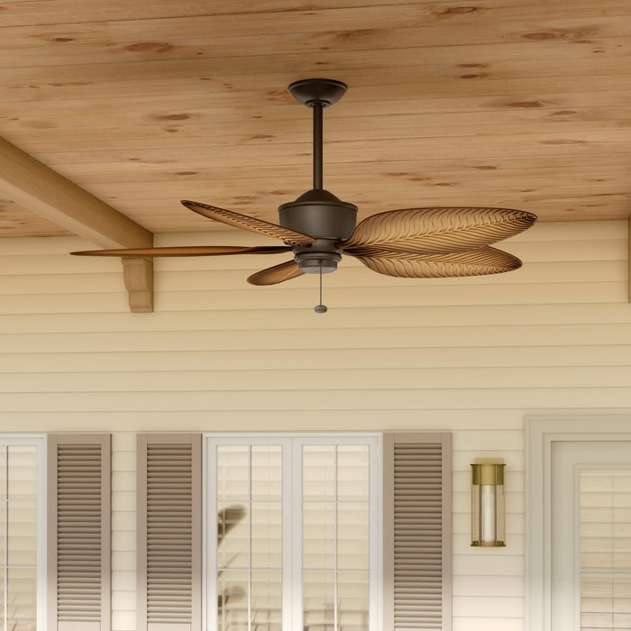 Kichler 56 Inch Ceiling Fan Stainless Steel Body with ABS Blades