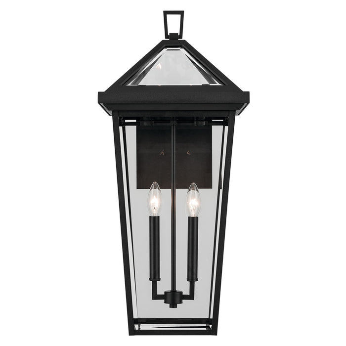 Kichler 26 Inch Two Light Outdoor Wall Mount with Clear Beveled Glass