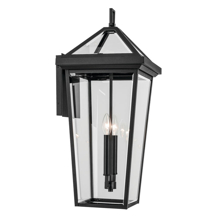 Kichler 26 Inch Two Light Outdoor Wall Mount with Clear Beveled Glass