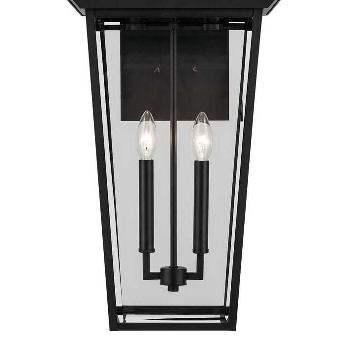 Kichler 26 Inch Two Light Outdoor Wall Mount with Clear Beveled Glass