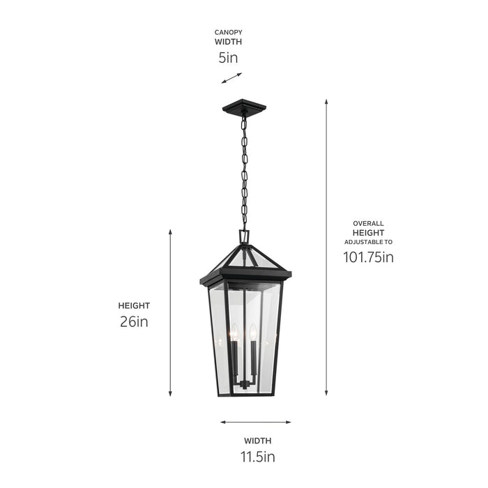 Kichler 26 Inch Two Light Outdoor Pendant