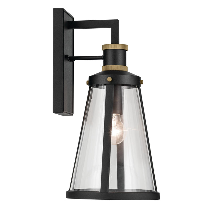 Kichler 1 Light Outdoor Wall Mount In Black Finish