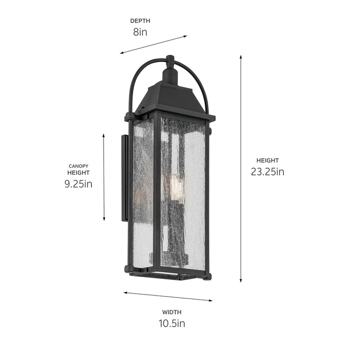 Kichler 10.5 Inch LED Wall 3-Light