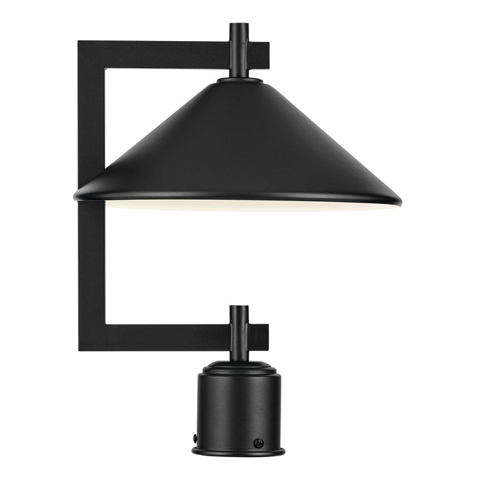 Kichler One Light Outdoor Post Mount In Black