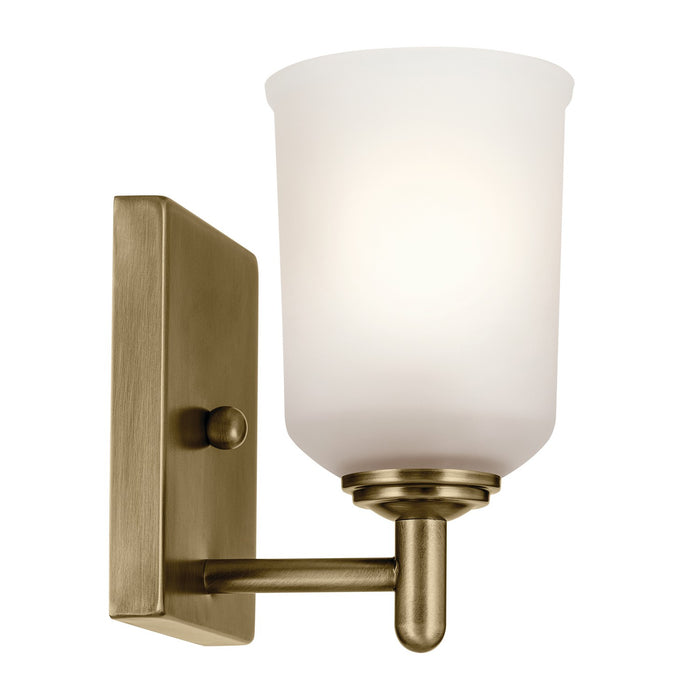 Kichler 5 Inch One Light Wall Sconce with Clear Removable Glass