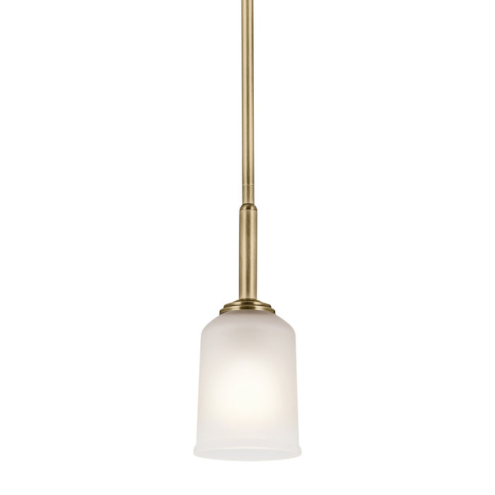 Kichler One Light Mini Pendant with Removable Glass