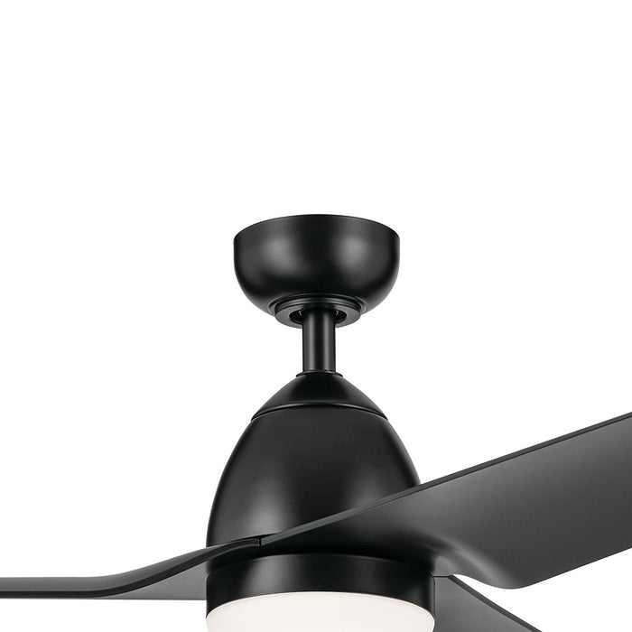 Kichler 54 Inch Ceiling Fan, Steel Body with ABS Blades