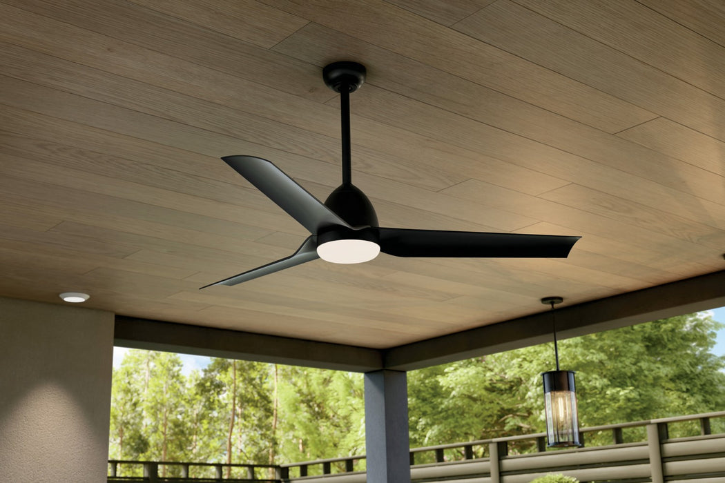 Kichler 54 Inch Ceiling Fan, Steel Body with ABS Blades