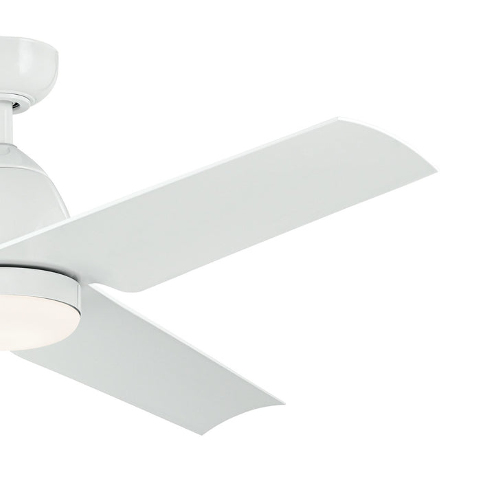 Kichler 54 Inch Ceiling Fan, Steel Body with ABS Blades