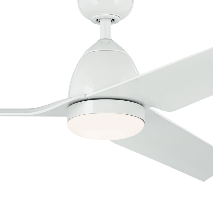 Kichler 54 Inch Ceiling Fan, Steel Body with ABS Blades