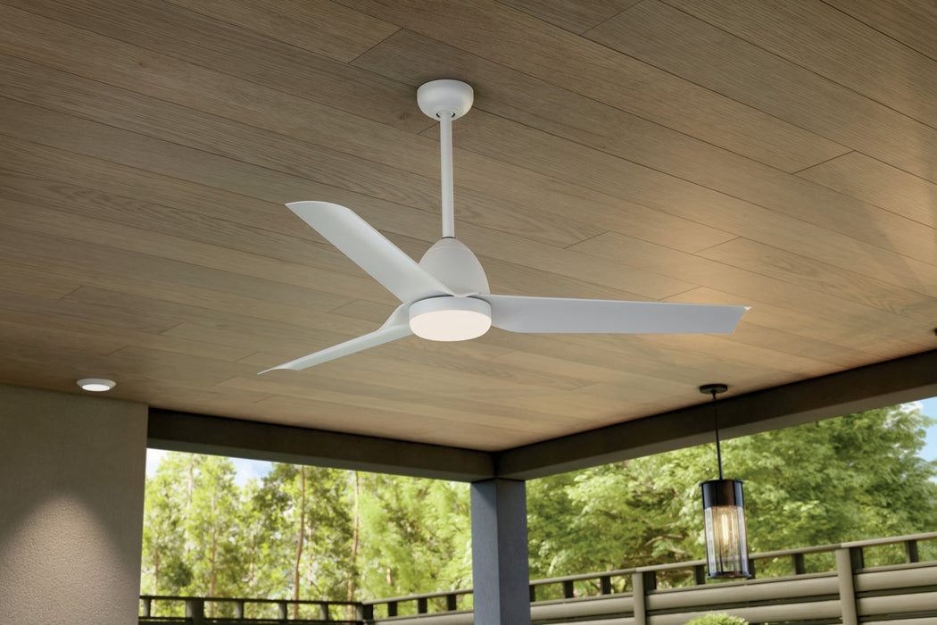 Kichler 54 Inch Ceiling Fan, Steel Body with ABS Blades