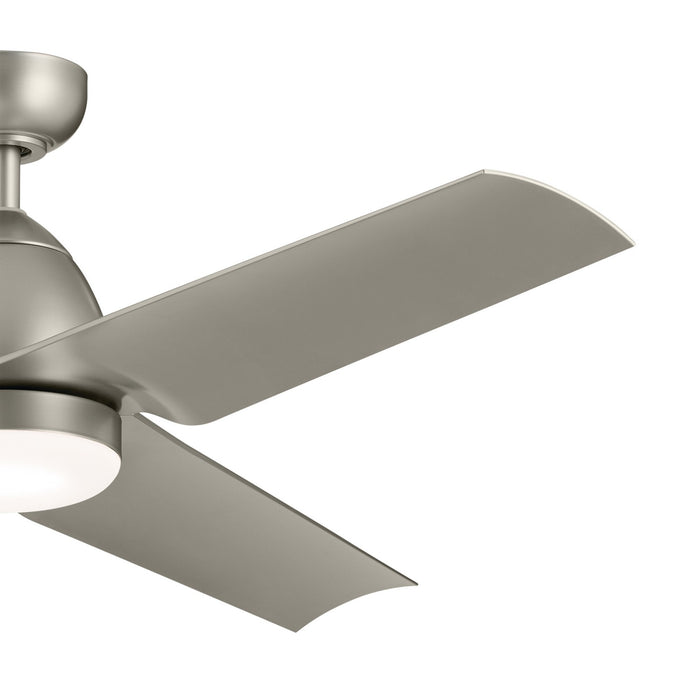 Kichler 54 Inch Ceiling Fan, Steel Body with ABS Blades