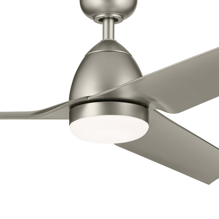 Kichler 54 Inch Ceiling Fan, Steel Body with ABS Blades