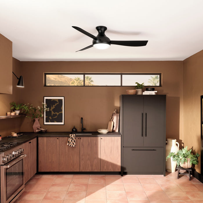 Kichler 54 Inch Ceiling Fan Steel Body with ABS Blade