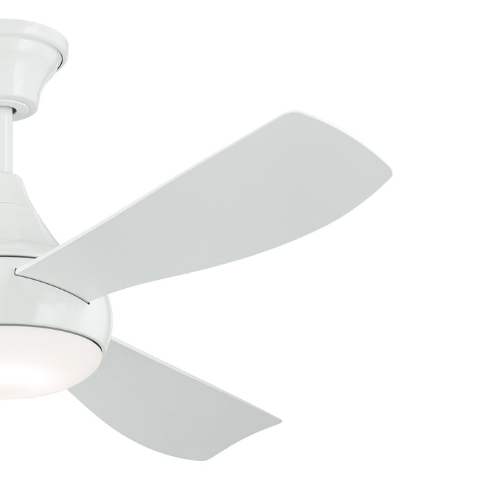 Kichler 54 Inch Ceiling Fan Steel Body with ABS Blade