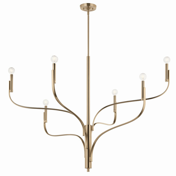 Kichler 47.25 Inch Six Light Chandelier