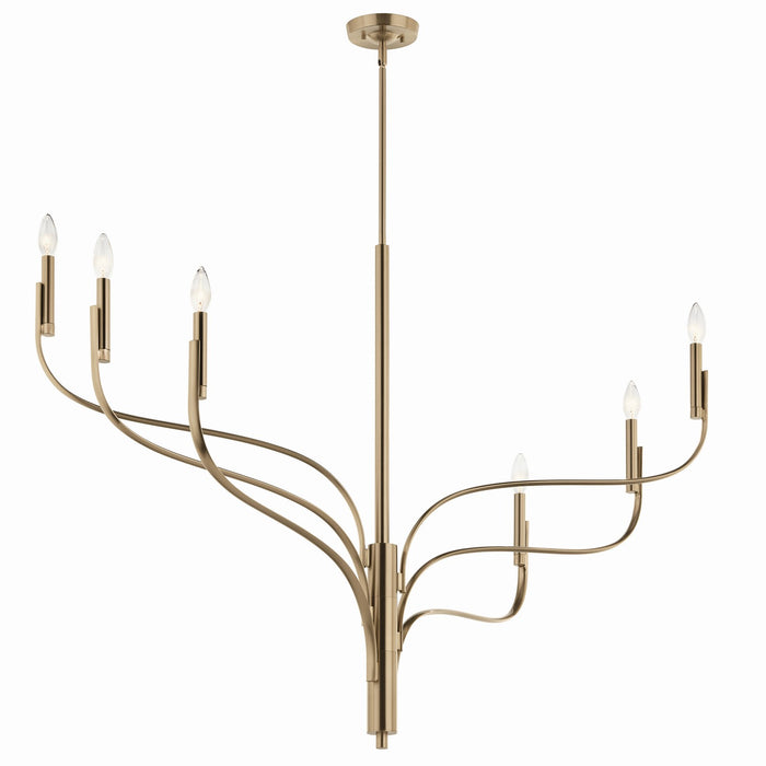 Kichler 47.25 Inch Six Light Chandelier