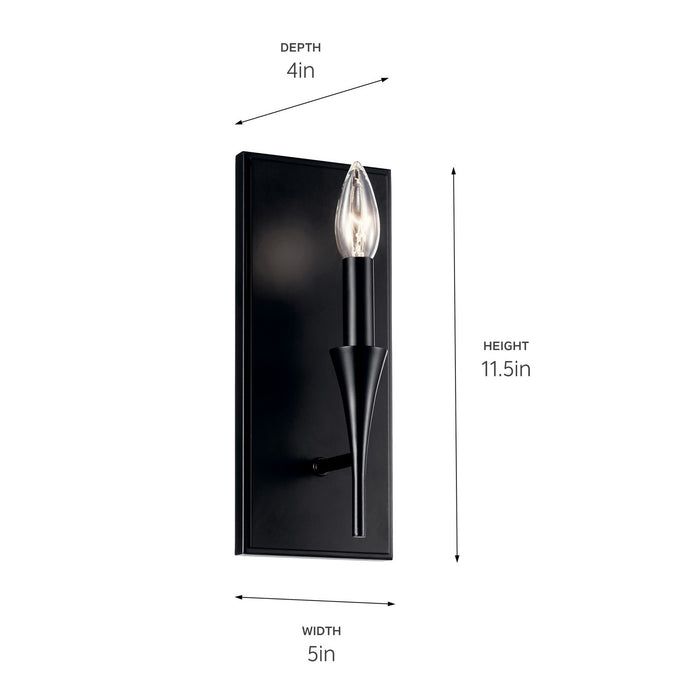 Kichler 5 Inch 1 Light Wall Sconce