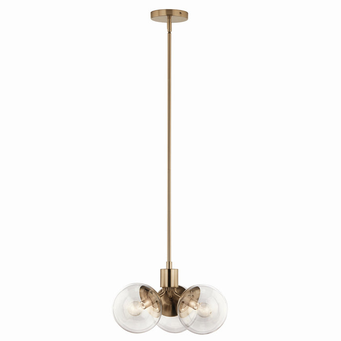 Kichler 16.5 Inch Three Light Chandelier