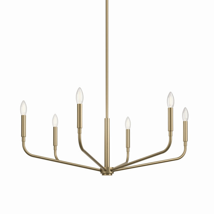 Kichler 32 Inch 6 Light Chandelier