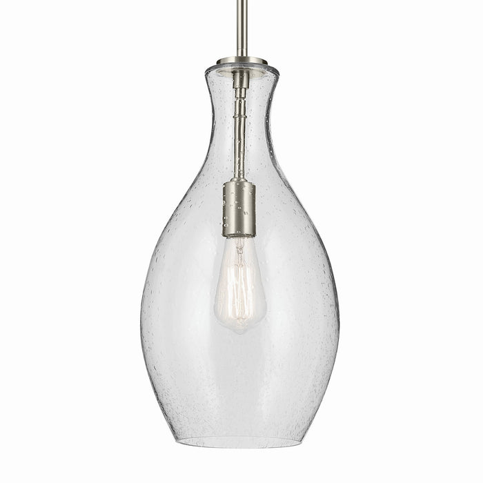 Kichler One Light Hour Glass Shaped Pendant