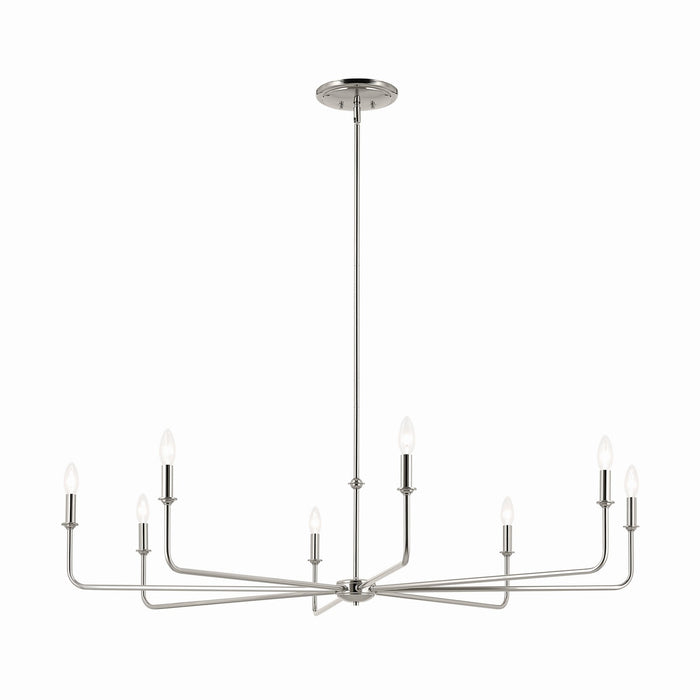 Kichler 52 Inch Eight Light Chandelier