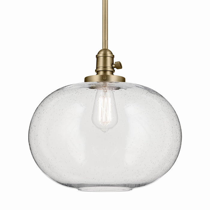 Kichler One Light Pendant In Globe Shape