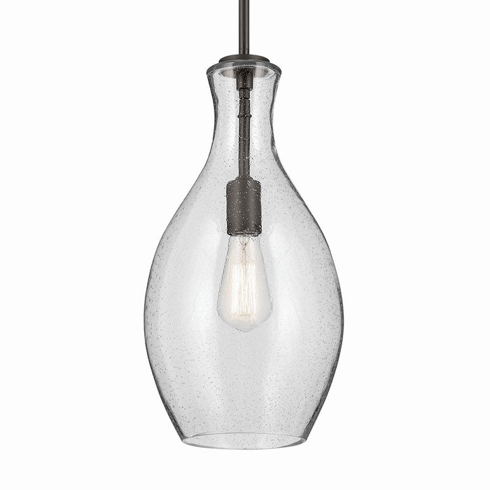 Kichler One Light Hour Glass Shaped Pendant