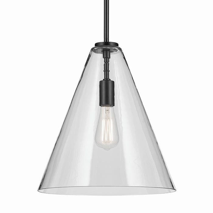 Kichler 15.5 Inch One Light Pendant In Conical Form