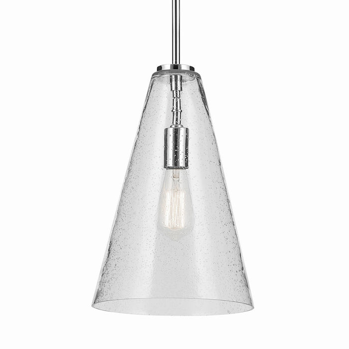 Kichler One Light Pendant In Conical Form