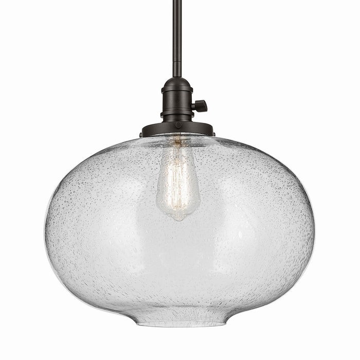 Kichler One Light Pendant In Globe Shape